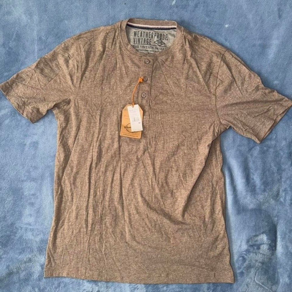 Weatherproof Vintage Men's ‎ Brown shirt men size m